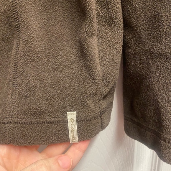 Columbia Lightweight Fleece Quarter Zip Pullover Size Large - Picture 4 of 6
